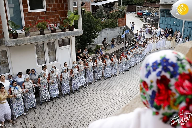 (تصاویر) آرایش متفاوت عروس خانم